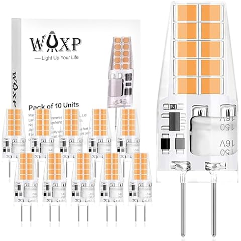 WAXP G4 LED Bulbs Warm White 2W Cover