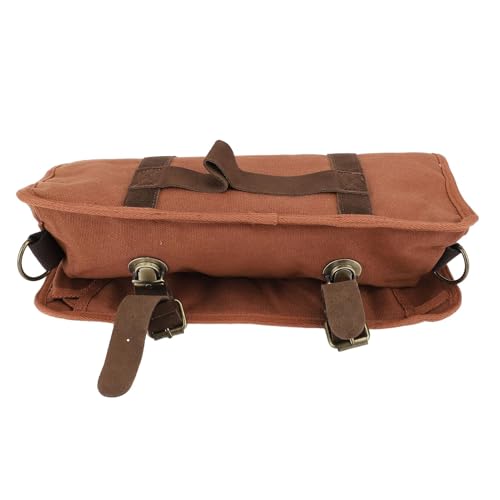 Portable Bartender Bag, Canvas Travel Bartender Bag Multiple Storage Compartments Travel Bartending Roll for Carrying Tools and Cocktail Shaker Set