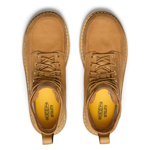 Image of KEEN Utility Men's San Jose 6 inch Alloy Toe Waterproof 90 Degree Heel Work Boots