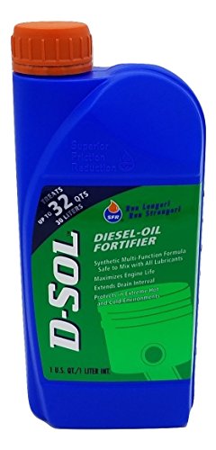 D-SOL Diesel Engine Oil Fortifier 1 Quart Bottle