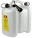 Produktbild Yerd Tecomec Doppelkanister: Kombi-Kanister 6+3 Liter für Benzin und Öl, zum betanken von Motorgeräten