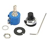 DURABLE: Das Multi-Gang-Potentiometer ist aus festen Materialien, langlebig und langen Lebensdauer