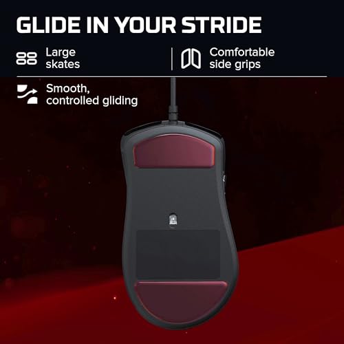 Pulsefire Raid, Mouse Gaming Cablato, Illuminazione RGB, 11 Tasti Programmabili, Fino a 16000 DPI, Resistenza fino a 20 Milioni di Clic, Design Ergonomico, Nero - Mouse gaming - Immagine 8