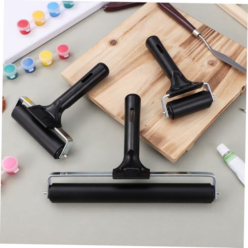 Roller sérigraphie caoutchouc WOONEKY outils durables impression linogravure collage mural