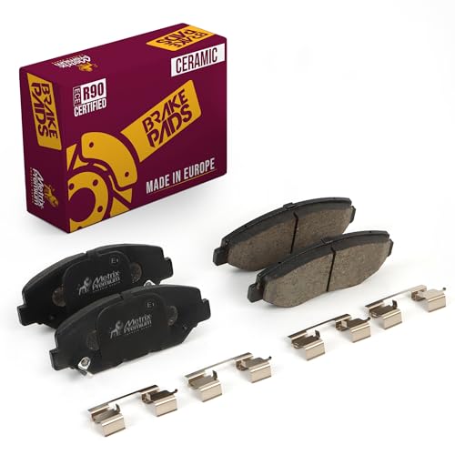 Metrix Premium Chassis Parts Front Brake Pad Set D914 D958 Fits CR-V, Fit