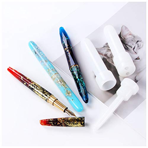Cucudai Fountain Pen Silicone Mould Handmade Dried Flower Resin Decorative Craft Epoxy Resin Molds thumb #5