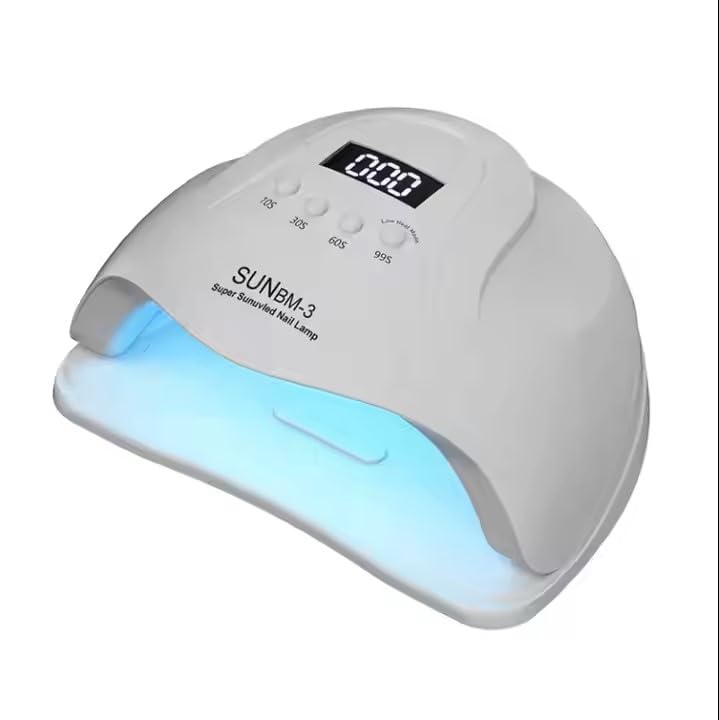 Lampada SUN UV LED 120 W per Unghie, compatibile con tutti i tipi di semipermanente, gel. Professionale con sensore di movimento, timer automatico oppure manuale