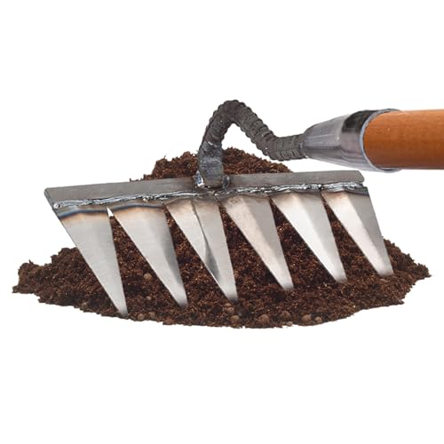 Rastrello Per Diserbo Foglie - Zappa Rastrello Diserbo | Strumento Per Diserb | Rastrellos Da Diserbo Zappa | Zappa Per Erbacce Allentamento Per Diserbo/Allentamento/Semina