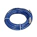 Air Compressor High Pressure Hose, Flexible Air Compressor Hose 15 Bar Working Pressure 1/4in NPT Steady 20m Long for Garage (Blue)
