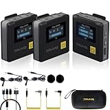 【Mehrere Eingangs-/Ausgangsmodi】 iRAY DW20 wireless microphone Unterstützt integrierte und externe MIC-Aufnahmen und Mono-/Stereo-/Safe-Track-Modi, mehrere Audiomodus-Ausgangsoptionen. Der Safe-Track-Modus zeichnet Backup-Audio einer zweiten Spur auf, um ungültige Aufnahmen zu vermeiden. Digitaler und analoger Dual-Output-Modus, kompatibel mit Mobiltelefonen, Computern, Kameras und anderen Geräten, geeignet für Vlog, Live-Übertragung, Interview, Webkonferenz, Aufzeichnung im Klassenzimmer.