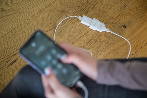 Brennenstuhl Kunststoff-Verl&auml;ngerungskabel (Verl&auml;ngerungskabel f&uuml;r den Innenbereich, 5m Kabel, mit Euro-Stecker und Kupplung) wei&szlig; (Packung mit 2)