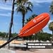 WONITAGO Kayak Paddle Premium Carbon Fiber Paddle with Reinforced PP + Fiberglass Blade, Floating Adjustable Kayaking Oars, 3 Piece, 220-240 cm/86-94 Inches Orange