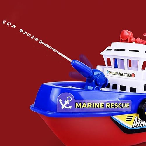 Bateau de pompier electrique jeux d'eau piscine et bain - 7