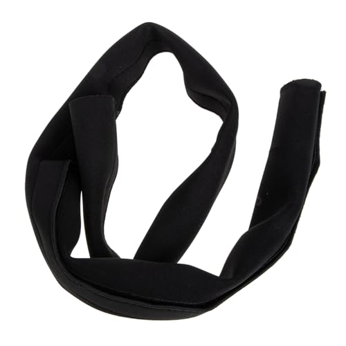 Sewroro manga flexible para gestión de cables para cables de computadora, organizador portátil de cables, funda para ocultar cables para escritorio, oficina y hogar, negro miniatura 1