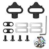2 Piezas Calas para Zapatillas de Pedales MTB SPD, Ciclismo Montaña y Spinning