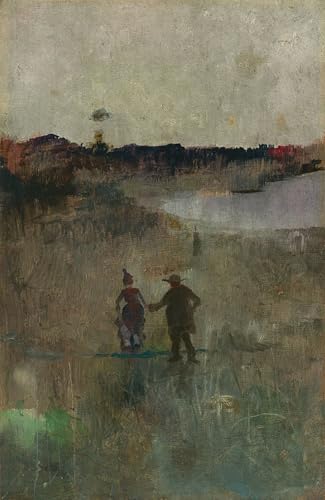 Tableaux sur toile paysage Richmond Charles Conder déco murale moderne 60x90cm