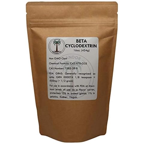 Beta Cyclodextrin - Food Grade 16 Ounces (454 Grams) Cover