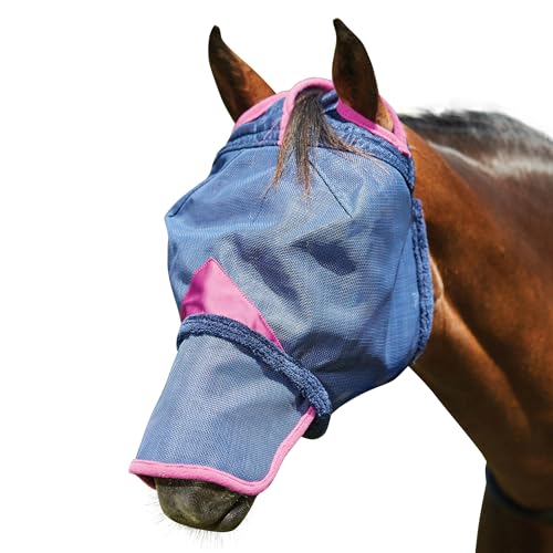Masque anti-mouches avec nez Comfitec Deluxe Weatherbeeta pour poney protecteur - 2
