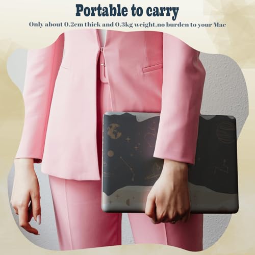 Carcasa MacBook Pro 13 protección total contra arañazos y polvo estrella brillante M1 A2338 3