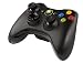 Microsoft - Mando Inalámbrico, Color Negro (PC, Xbox 360)