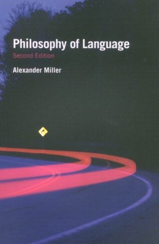 Image of Philosophy of Language (Fundamentals of Philosophy): Written by Alexander Miller, 2007 Edition, (2nd Edition) Publisher: McGill-Queen's University Press [Paperback]