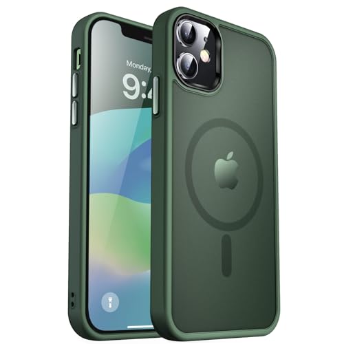 Image of MOCCA Magnetic Shockproof for iPhone 12 Case,Midnight Green