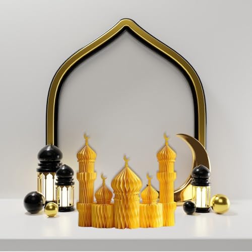 Centre de table Ramadan facile à installer kit déco 3D pour salon et bureau - 6