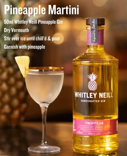 Whitley Neill Pineapple Gin, 70cl