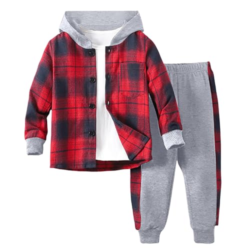 Ensemble 2 pièces garçon avec t-shirt manches courtes et short en coton léger pour l'été