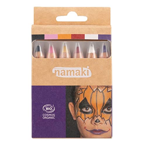 Crayons de couleur pour la peau NAMAKI maquillage enfant et dessin corporel de fête