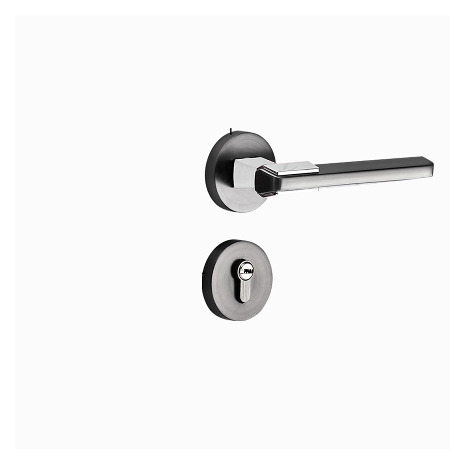 Kfvmvtdw One Color Zinc Alloy Nordic Style Magnetic Silent Split Lock Bedroom