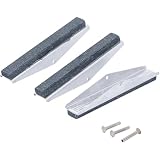 Ersatzsteine für Backen, 100 mm – K 180, 3 Stück, effizient und langlebig, 3 Stück. D-Work