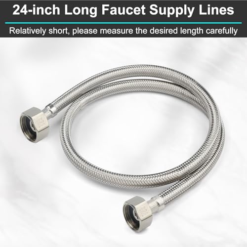 image for Midanya Faucet Supply Lines,24