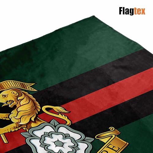 Bandera de Yorkshire Flagtex grande en tejido resistente de 150x90 cm 6