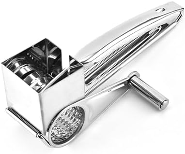Handheld Cheese Grater Shredder, Stainless Steel | Effortless Han...