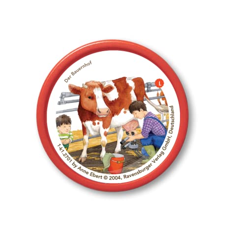 Kekz Audiochip für Kekzhörer, Wieso? Weshalb? Warum? Junior - Kekz 1: Der Bauernhof, Hörspiel für Kinder ab 3 Jahren, Spielzeit ca. 24 min