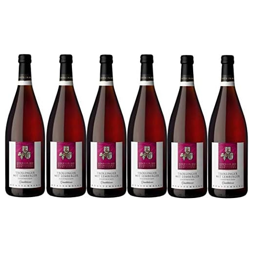 Weinkellerei Hohenlohe Heuholz Edition "HD" Trollinger mit Lemberger QW halbtrocken (6 x 1L)