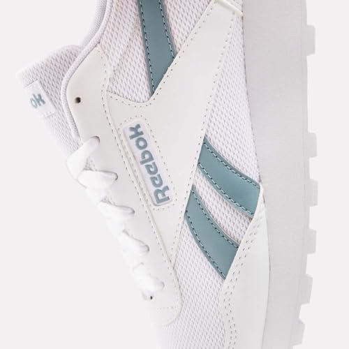 Reebok Reebok Women's Rewind Run Running Shoes, White Soft Slate Barely Grey, 5 Women