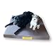 Yellow 10-Cama Ortopédica para Perros con Espuma de Memoria-Colchón Perros Viscoelástico-Cama Ideal Artritis Antiestrés Desenfundable Lavable Antideslizante-Aza Transporte-Funda Oxford-Talla XL