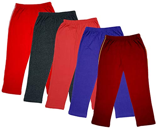 Image of IndiWeaves Girls Super Soft Cotton Solid 3 4th Leggings /Capris (Multicolor38, 14-16 Years) Pack of 5