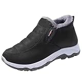 VIOPY Botas De Invierno Para Hombre,Botas De Nieve Ligeras De Invierno Para Hombre,Botas Cálidas Para La Nieve,Impermeable...