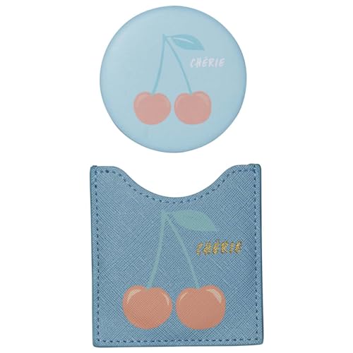 DRAEGER PARIS 1886 - Espelho redondo de bolso 8,5 x 8 cm - design moderno e estiloso - acessório compacto e elegante para qualquer ocasião - qualidade e emoções desde 1886