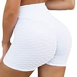 shorts de cintura alta para mujer Ocasión: estos pantalones cortos para mujer son perfectos para yoga, baile, trotar, correr, gimnasio, fitness, pilates o cualquier tipo de entrenamiento, adecuado para actividades diarias y al aire libre.