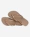 Havaianas Slim Women's Slippers, Rose Gold,5/6 US Women
