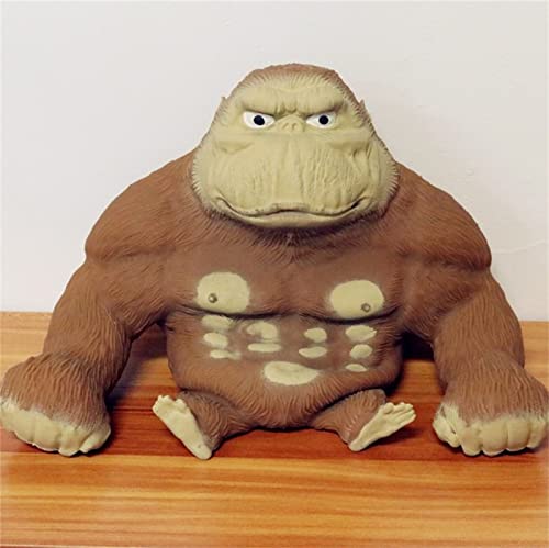 Piwimage Elastic Toy,Innovation Transformable Orangutan Toy,Gorilla King Kong Toys,Novelty Unzip Gorilla Figure,Jungle Animal #TOP2