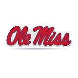 Rico Industries NCAA Mississippi Ole Miss Rebels Primary Logo Shape Cut Pennant