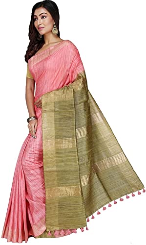 Shoplex tussar silk saree in tussar silk – image 4