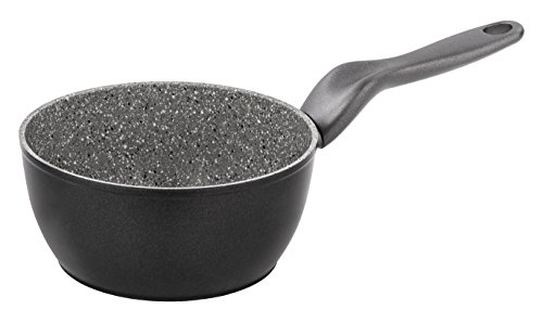 Barazzoni Dolomitica Plus Casseruola 1 Manico Lungo, Alluminio, Grigio, 16 cm