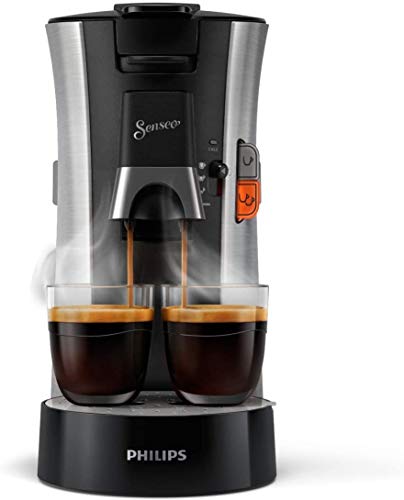 Philips SENSEO Select Machine à café à dosettes Intensity Plus Crema Plus Une ou deux tasses à la fois Bec verseur métallique ajustable CSA25011 - vue 2