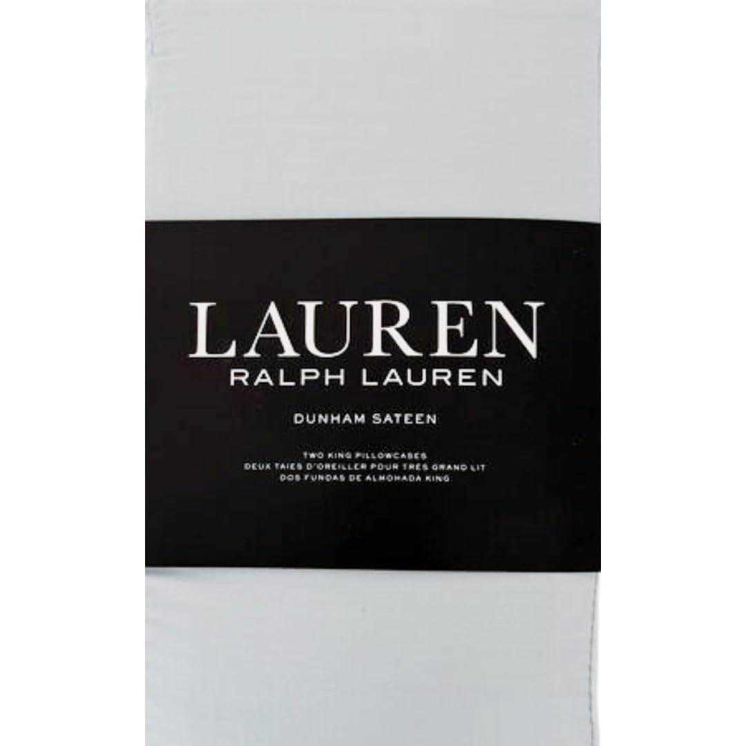 Amazon.com: Ralph Lauren Dunham Sateen Pillowcases – Set of 2 King